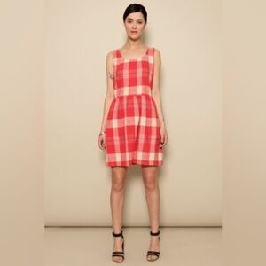 Ace&Jig boardwalk dress in punch